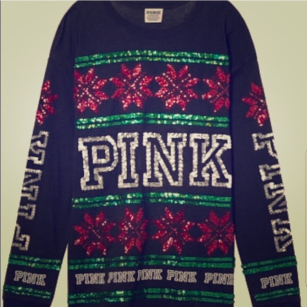 PINK CHRISTMAS SWEATER